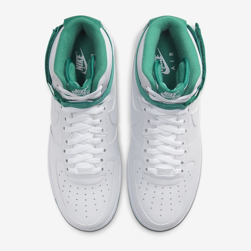 ナイキ エア フォース 1 ハイ 07 “ホワイト/ネプチューングリーン” (NIKE AIR FORCE 1 HIGH 07 “White/Neptune Green”) [CD0910-101]