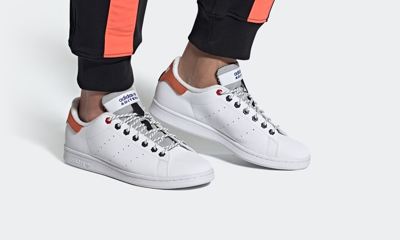 12/26発売！adidas Originals STAN SMITH “White/True Orange” (アディダス オリジナルス スタンスミス “ホワイト/トゥルーオレンジ”) [FW5249]