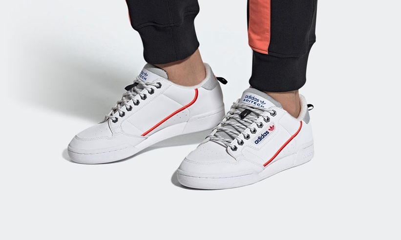 12/26発売！adidas Originals CONTINENTAL 80 “White/True Orange” (アディダス オリジナルス コンチネンタル 80 “ホワイト/トゥルーオレンジ”) [FW5251]