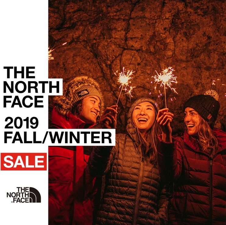 THE NORTH FACE オンラインにて2019年最後のセールがスタート (ザ・ノース・フェイス)