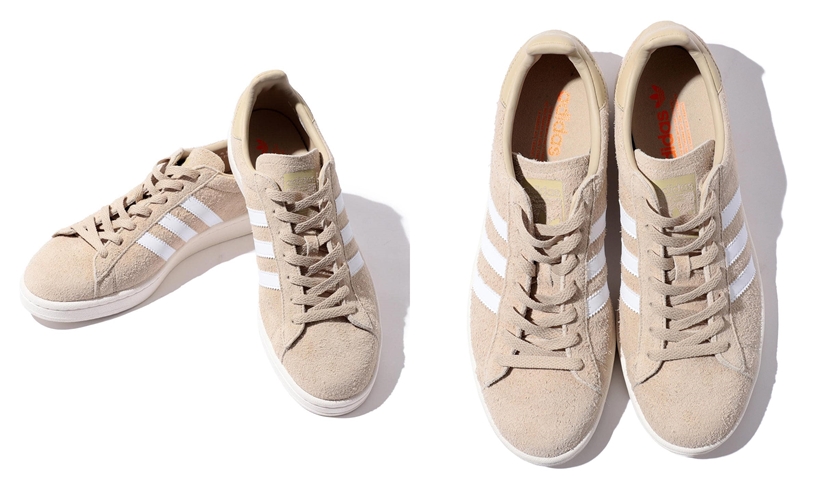 3月下旬発売！adidas Originals for BEAMS CAMPUS "Beige" (アディダス オリジナル フォー ビームス キャンパス "ベージュ")