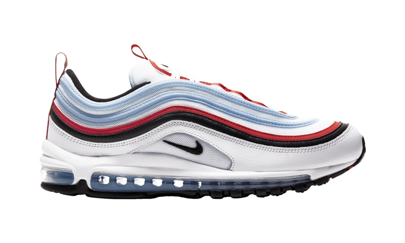 ナイキ エア マックス 97 “ホワイト/ブルー/ブラック” (NIKE AIR MAX 97 “White/Blue/Black”) [CW6986-100]