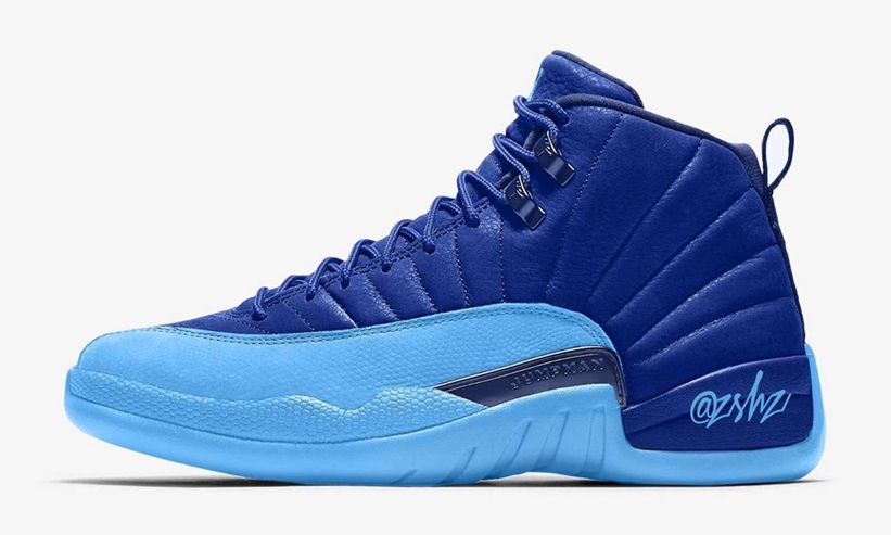 blue jordan 12 2020