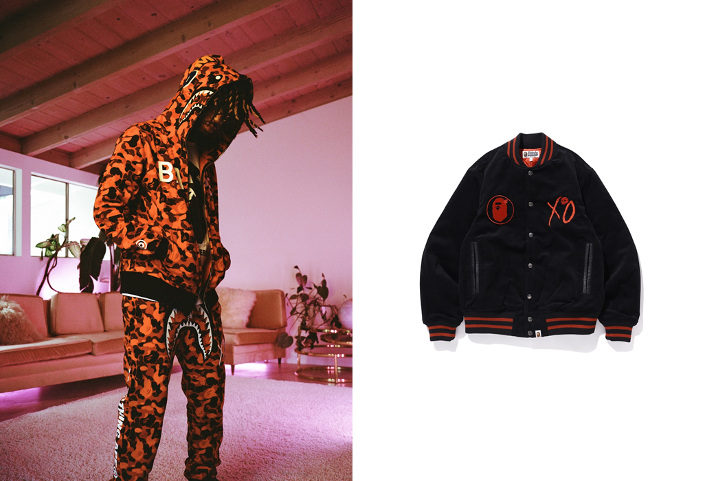 A BATHING APE x The Weeknd XO コラボ 第3弾が1/11から発売 (ア ベイシング エイプ ザ・ウィークエンド)