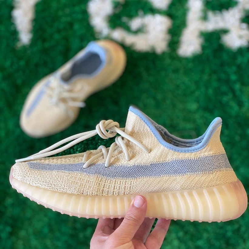 4/18発売！アディダス オリジナルス イージー ブースト 350 V2 “リネン” (adidas Originals YEEZY BOOST 350 V2 “Linen”) [FY5158]