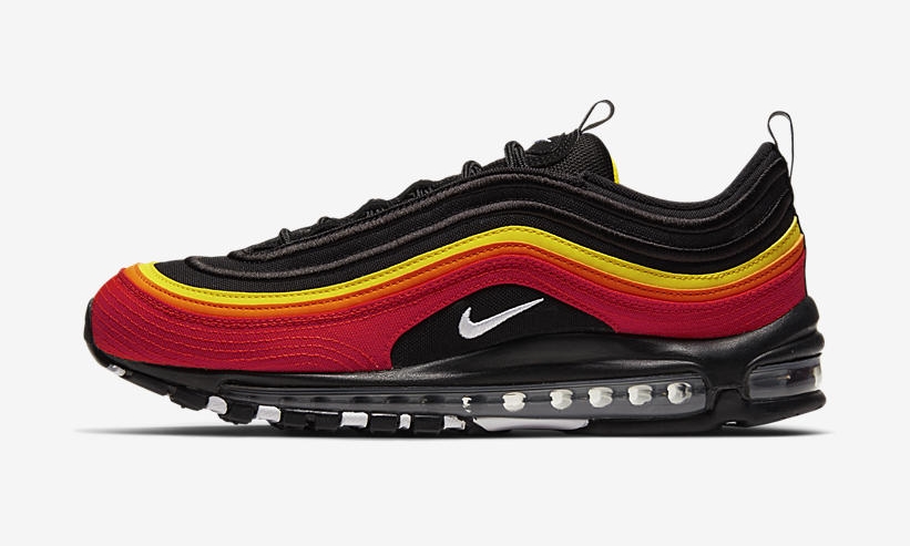 nike air max 97 black yellow red