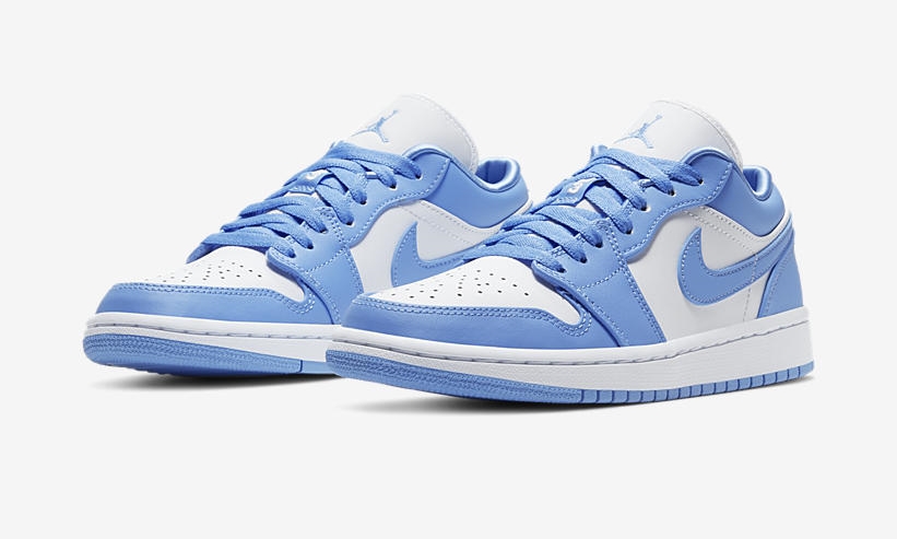 【国内 4/5 発売】ナイキ エア ジョーダン 1 ロー “ユニバーシティブルー/ホワイト” (NIKE AIR JORDAN 1 LOW “University Blue/White”) [AO9944-441]