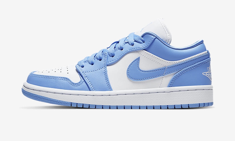 【国内 4/5 発売】ナイキ エア ジョーダン 1 ロー “ユニバーシティブルー/ホワイト” (NIKE AIR JORDAN 1 LOW “University Blue/White”) [AO9944-441]