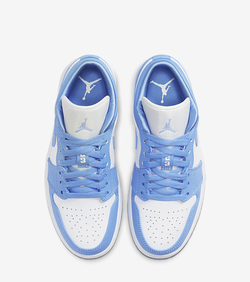 【国内 4/5 発売】ナイキ エア ジョーダン 1 ロー “ユニバーシティブルー/ホワイト” (NIKE AIR JORDAN 1 LOW “University Blue/White”) [AO9944-441]