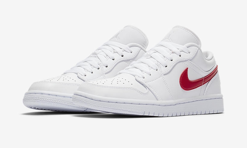 5/3発売！ナイキ エア ジョーダン 1 ロー “ユニバーシティレッド/ホワイト” (NIKE AIR JORDAN 1 LOW “University Red/White”) [AO9944-161]