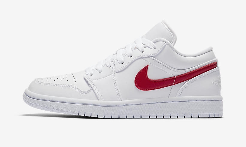 5/3発売！ナイキ エア ジョーダン 1 ロー “ユニバーシティレッド/ホワイト” (NIKE AIR JORDAN 1 LOW “University Red/White”) [AO9944-161]