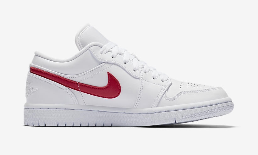 5/3発売！ナイキ エア ジョーダン 1 ロー “ユニバーシティレッド/ホワイト” (NIKE AIR JORDAN 1 LOW “University Red/White”) [AO9944-161]