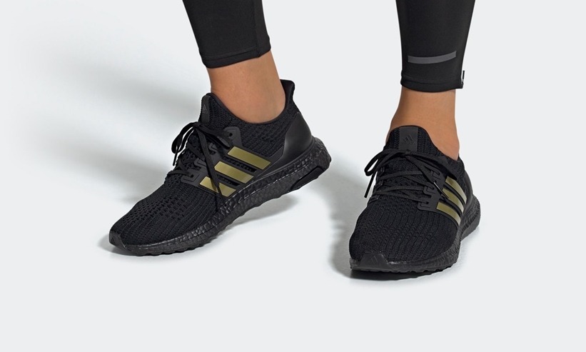 1/14発売！adidas ULTRA BOOST DNA “Core Black/Gold Metallic” (アディダス ウルトラ ブースト DNA “コアブラック/ゴールドメタリック”) [FU7437]