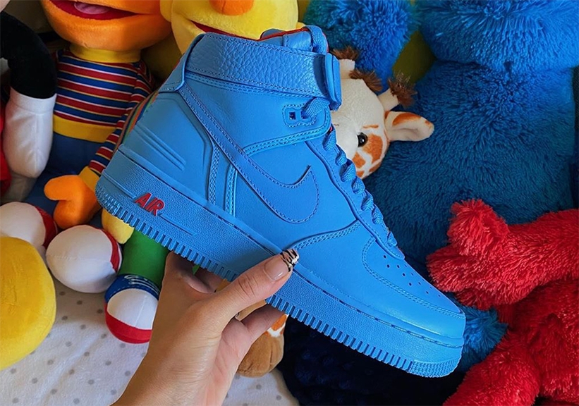 2/15発売！ドン C × ナイキ エア フォース 1 ハイ "ブルー" (DON C NIKE AIR FORCE 1 HIGH "blue")