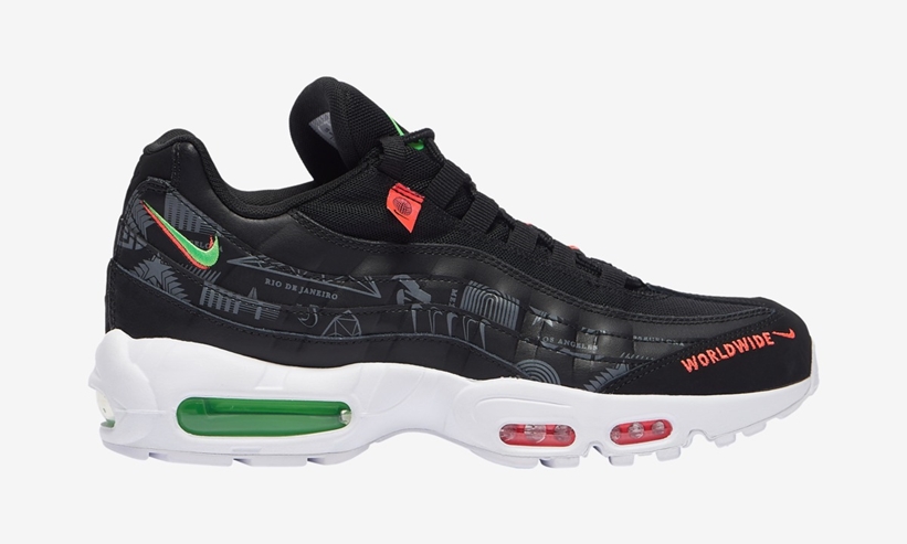 ナイキ エア マックス 95 “ワールドワイド” ブラック (NIKE AIR MAX 95 “World Wide” Black) [CQ9743-001]