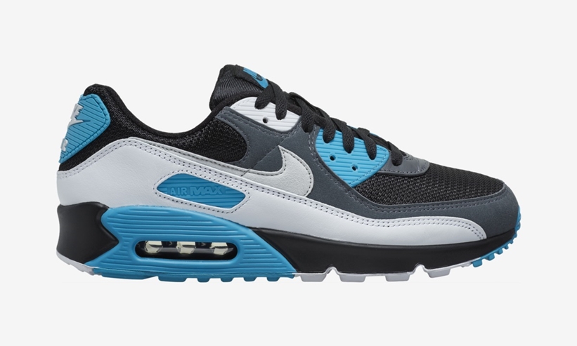 ナイキ エア マックス 90 “ブラック/グレー/ブルー” (NIKE AIR MAX 90 “Black/Grey/Blue”) [CT0693-001]