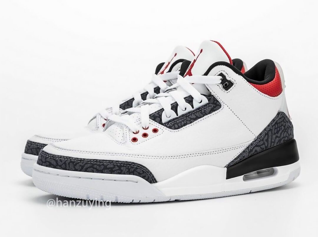 8/8 発売！ナイキ エア ジョーダン 3 SE-T “ホワイト/ファイヤレッド” (NIKE AIR JORDAN 3 SE-T “White/Fire Red”) [CZ6433-100]