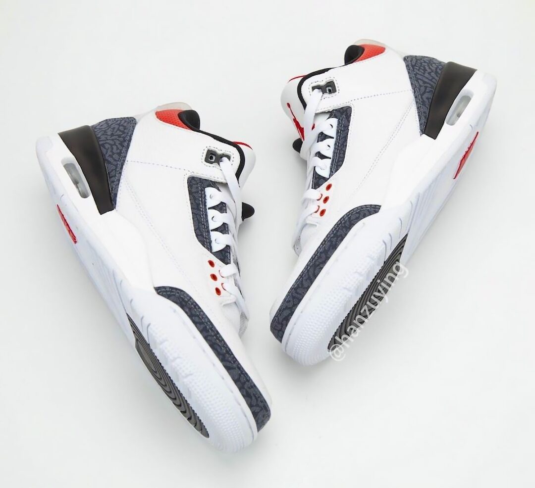 8/8 発売！ナイキ エア ジョーダン 3 SE-T “ホワイト/ファイヤレッド” (NIKE AIR JORDAN 3 SE-T “White/Fire Red”) [CZ6433-100]