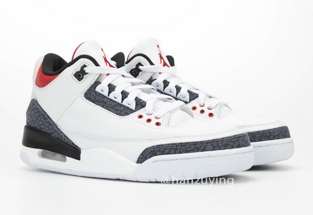 8/8 発売！ナイキ エア ジョーダン 3 SE-T “ホワイト/ファイヤレッド” (NIKE AIR JORDAN 3 SE-T “White/Fire Red”) [CZ6433-100]