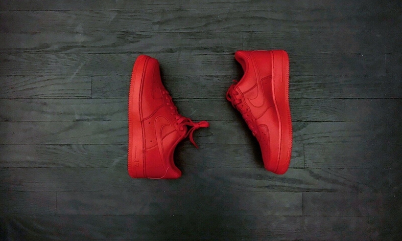 ナイキ エア フォース 1 07 LOW “トリプルレッド” (NIKE AIR FORCE 1 07 LOW “Triple Red”) [CW6999-600]