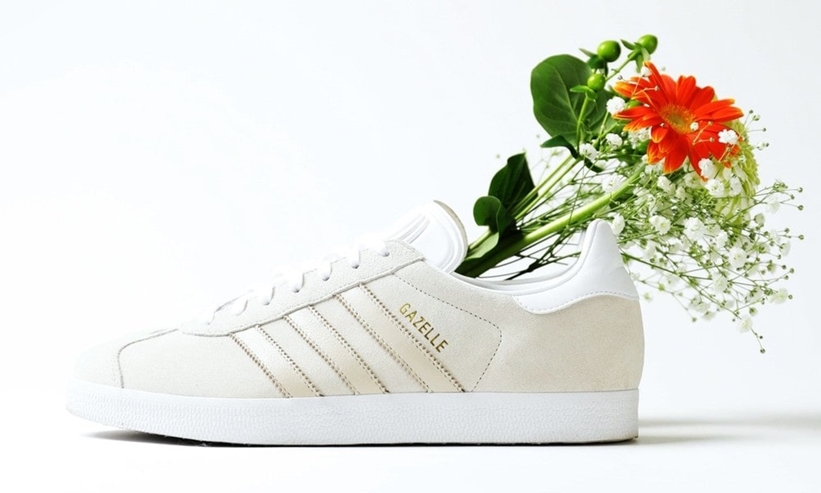 1/24発売！FREAK’S STORE × adidas Originals 別注 GAZELLE White (アディダス オリジナルス フリークスストア ガゼル ホワイト)