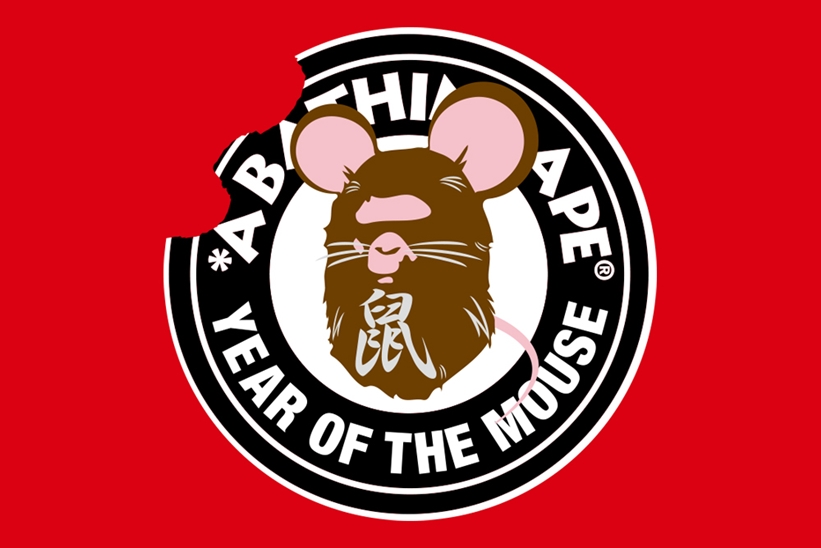 A BATHING APE 2020年の干支を記念したカプセルコレクション「BAPE YEAR OF THE MOUSE」が1/25発売 (ア ベイシング エイプ)