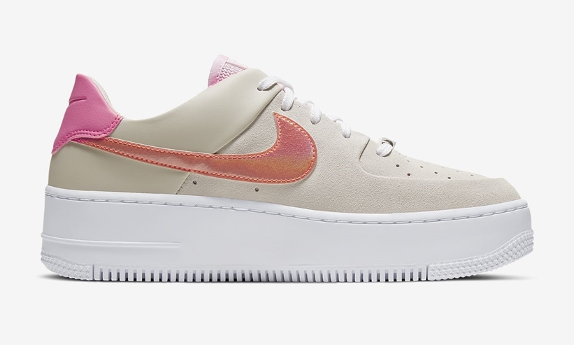 nike air force 1 sage low light pink