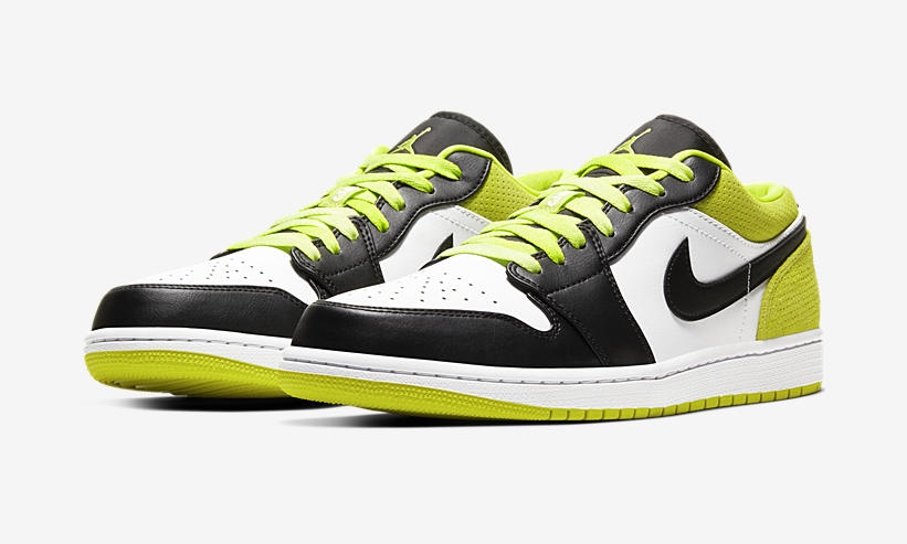 4/1発売予定！ナイキ エア ジョーダン 1 ロー “ブラック/サイバー” (NIKE AIR JORDAN 1 LOW “Black/Cyber”) [CK3022-003]