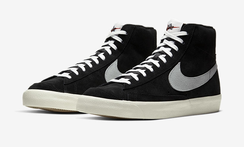 2/23発売！ナイキ ブレーザー ミッド 77 “ブラック/ピュアプラチナム” (NIKE BLAZER MID 77 “Black/Pure Platinum”) [CW2371-001]