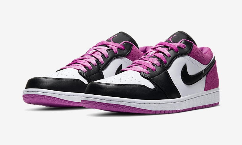 ナイキ エア ジョーダン 1 ロー “ブラック/マゼンタ” (NIKE AIR JORDAN 1 LOW “Black/Magenta”) [CK3022-005]