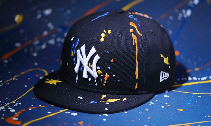 ニューエラからスプラッシュペイントを刺繍で表現したシリーズが発売 (New Era Splash Embroidery)