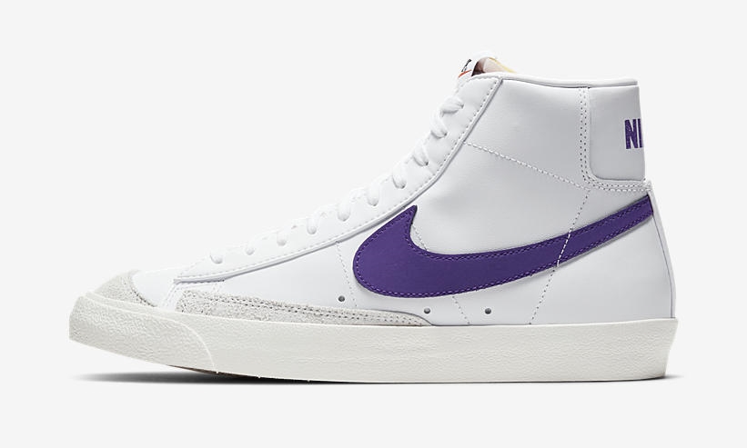 nike blazer mid 77 vintage amber rise court purple