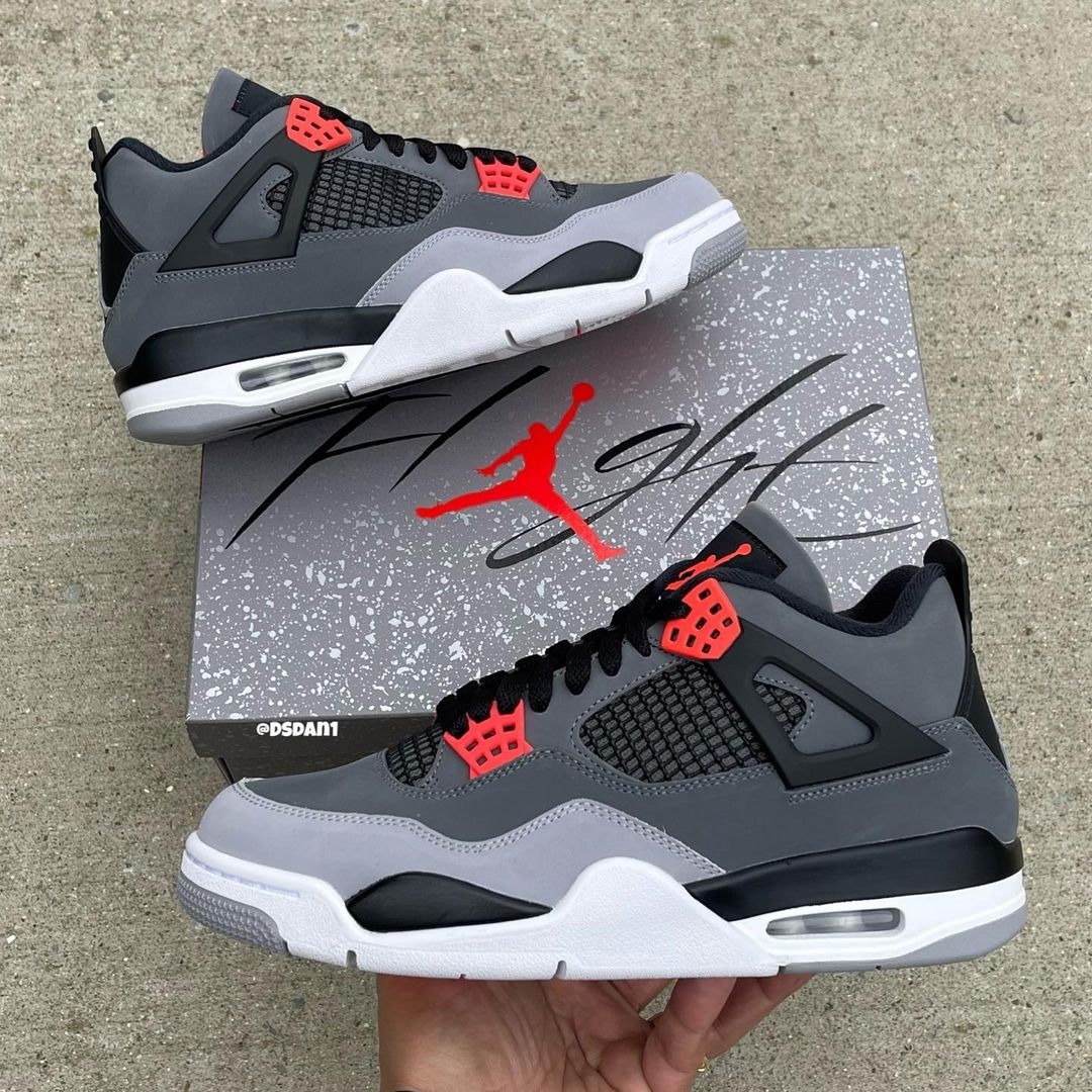 【国内 6/25 発売】ナイキ エア ジョーダン 4 レトロ “インフラレッド” (NIKE AIR JORDAN 4 RETRO “Infrared”) [DH6927-061]