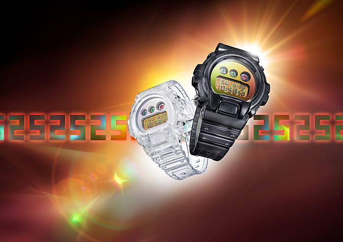 G-SHOCK 三つ目モデル “DW-6900” 25周年記念！マルチカラーディスプレイモデルが2/14発売 (Gショック ジーショック) [DW-6900SP]