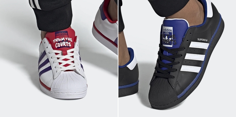 2/13発売！adidas Originals SUPERSTAR "FROM THE COURTS TO THE STREETS" (アディダス オリジナルス スーパースター “フロム・ザ・コート・トゥ・ザ・ストリート”) [FV4189,4190]