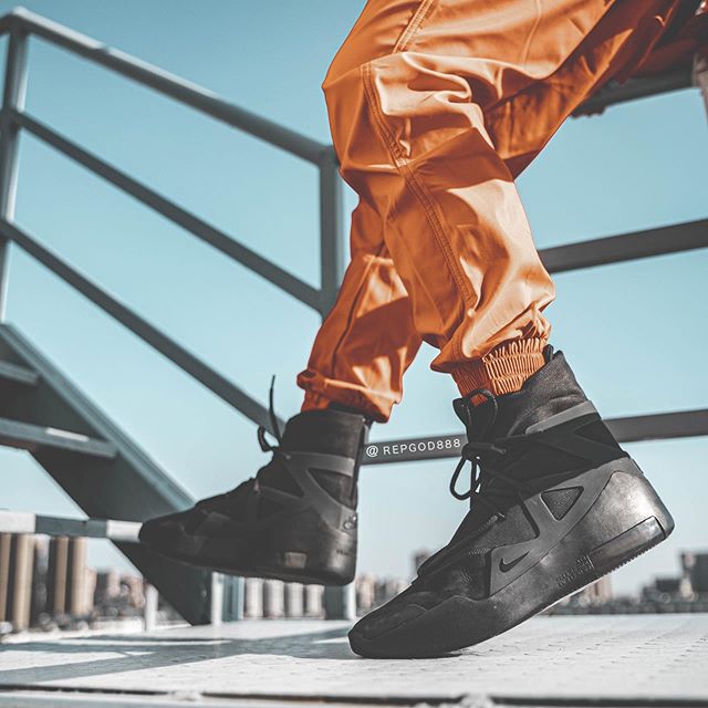 4/25発売予定！ナイキ エア フィア オブ ゴッド 1 “オールブラック” (NIKE AIR FEAR OF GOD 1 “Black”) [AR4237-005]