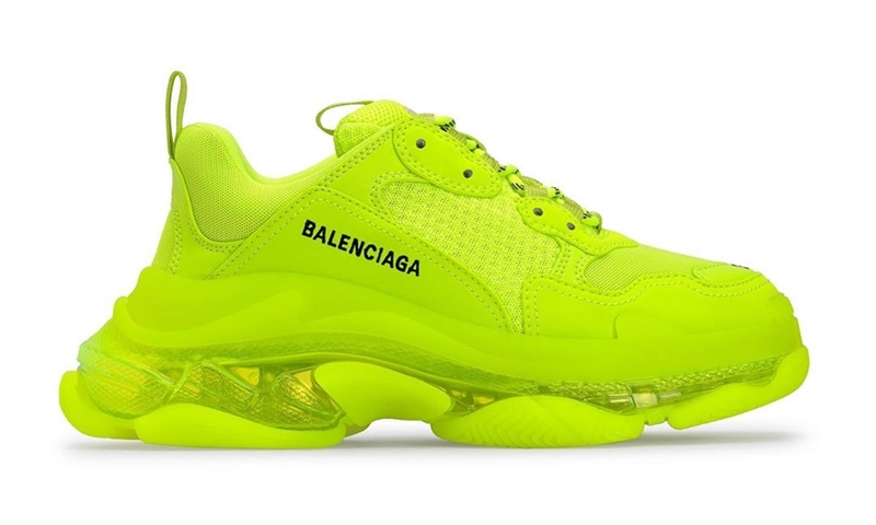 DSM exclusives BALENCIAGA Triple-s "Fluro Yellow" (ドーバーストリートマーケット バレンシアガ トリプル ソール)