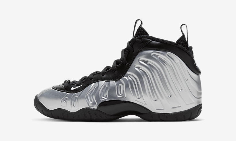 nike air foamposite one chrome white