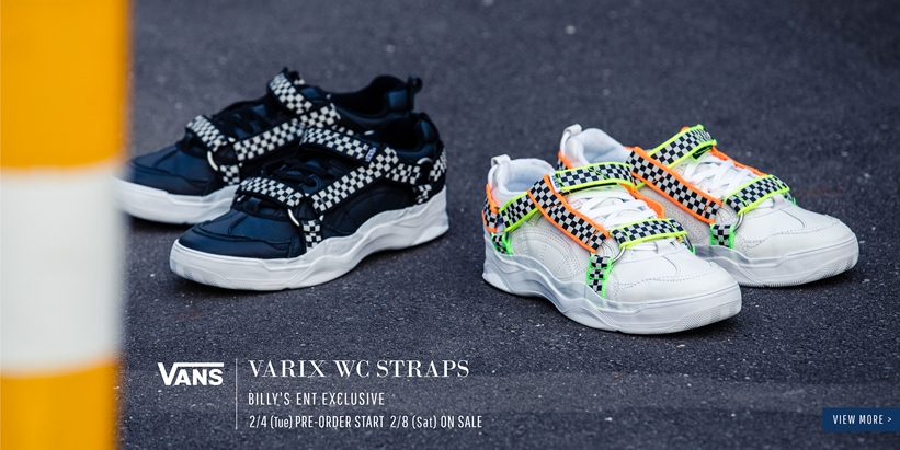 【2/8発売】BILLY’S限定！VANS “MULTI STRAPPED” VARIX WC STRAPS (ビリーズ バンズ ヴァリクス WC ストラップ)