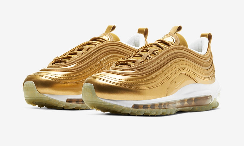 ナイキ エア マックス 97 “メタリックゴールド/ホワイト” (NIKE AIR MAX 97 “Metallic Gold/White”) [CJ0625-700]