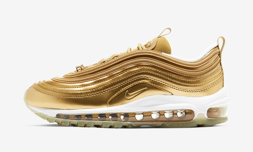 ナイキ エア マックス 97 “メタリックゴールド/ホワイト” (NIKE AIR MAX 97 “Metallic Gold/White”) [CJ0625-700]