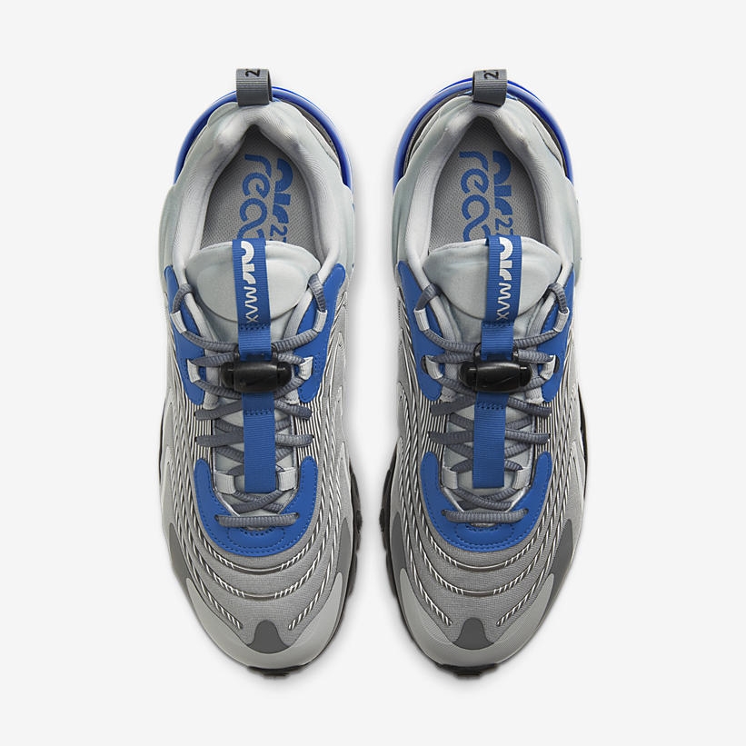 ナイキ エア マックス 270 リアクト ENG “シルバー/ブルー” (NIKE AIR MAX 270 REACT ENG “Silver/Blue”) [CJ0579-001]