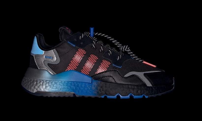 2/6発売！adidas Originals NITE JOGGER “Core Black/Trace Grey Metallic/Flach Red” (アディダス オリジナルス ナイトジョガー “コアブラック/トレースグレーメタリック/フラッシュレッド”) [FW4275]