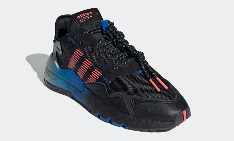 2/6発売！adidas Originals NITE JOGGER “Core Black/Trace Grey Metallic/Flach Red” (アディダス オリジナルス ナイトジョガー “コアブラック/トレースグレーメタリック/フラッシュレッド”) [FW4275]