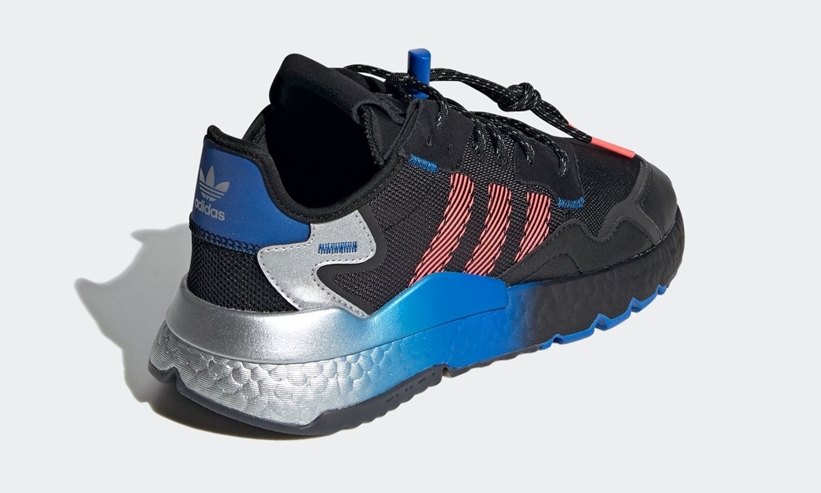 2/6発売！adidas Originals NITE JOGGER “Core Black/Trace Grey Metallic/Flach Red” (アディダス オリジナルス ナイトジョガー “コアブラック/トレースグレーメタリック/フラッシュレッド”) [FW4275]