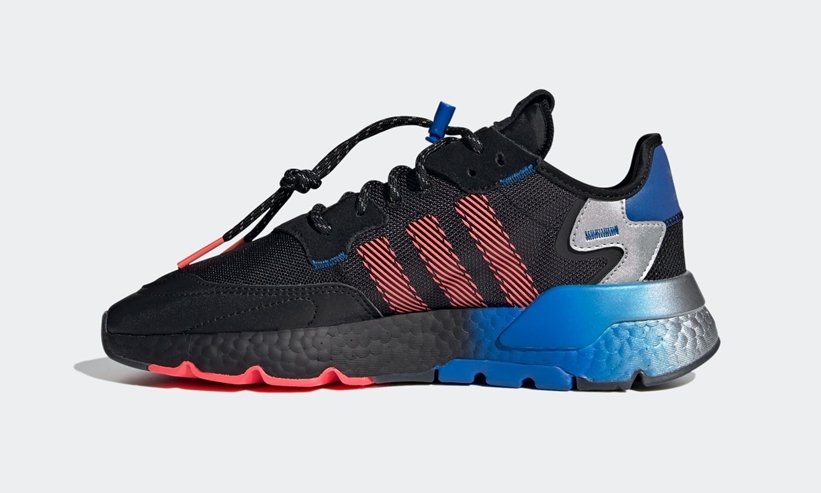 2/6発売！adidas Originals NITE JOGGER “Core Black/Trace Grey Metallic/Flach Red” (アディダス オリジナルス ナイトジョガー “コアブラック/トレースグレーメタリック/フラッシュレッド”) [FW4275]