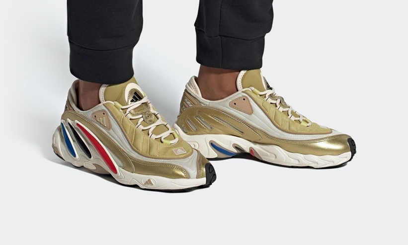 2/6発売！adidas Originals FYW 98 “Gold Metallic/Off White” (アディダス オリジナルス FYW 98 “ゴールドメタリック/オフホワイト”) [FV4324]