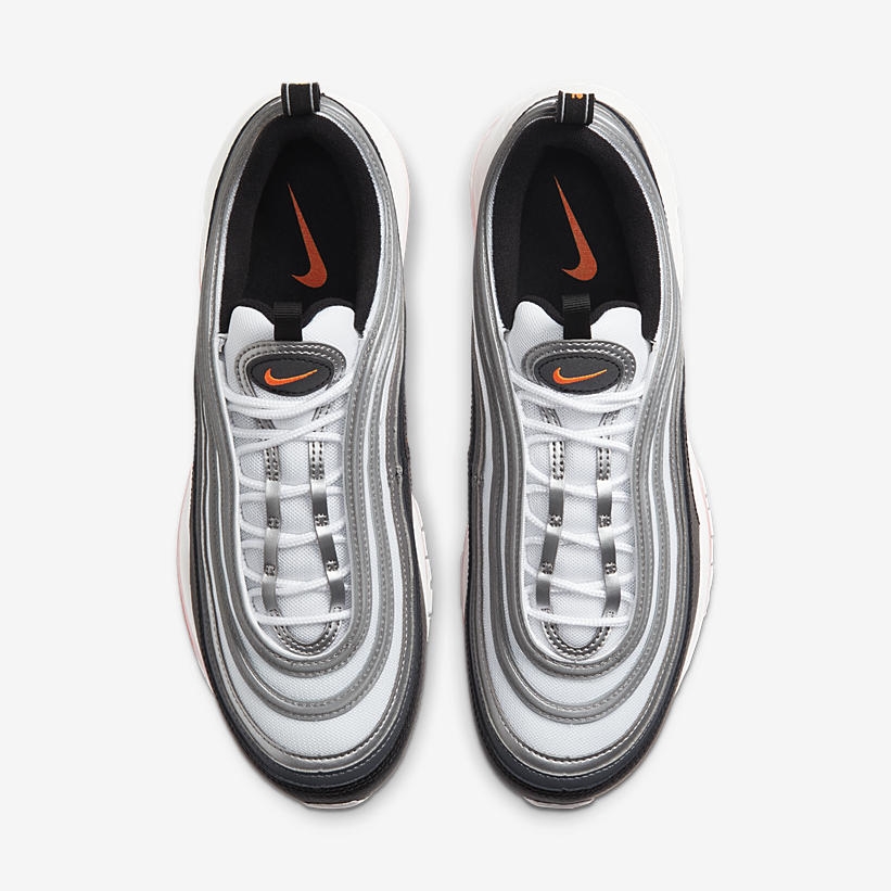 ナイキ エア マックス 97 “ホワイト/ブラック/オレンジ” (NIKE AIR MAX 97 “White/Black/Orange”) [CW5419-101]