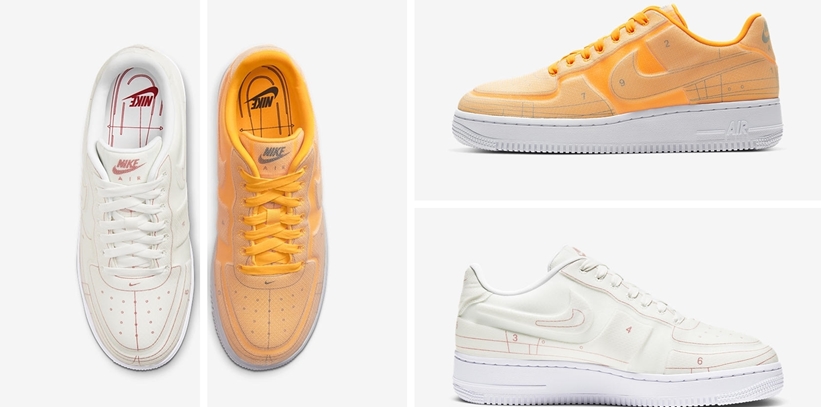 ナイキ ウィメンズ エア フォース 1 07 ロー LX “サミットホワイト/レーザーオレンジ” (NIKE WMNS AIR FORCE 1 07 LOW LX “Summit White/Laser Orange”) [CI3445-100,800]