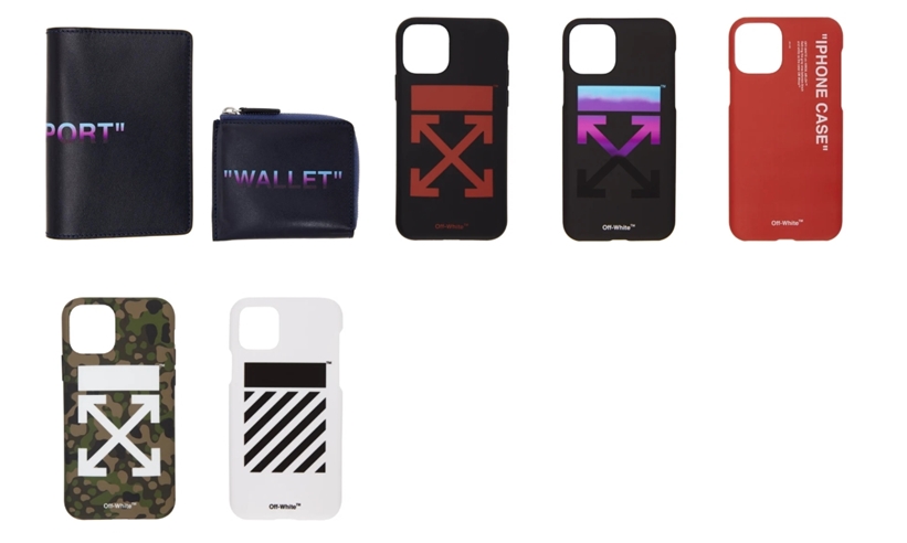 SSENSE限定 オフホワイト ウォレット&iPhoneケース (SSENSE-EXCLUSIVE OFF-WHITE C/O VIRGIL ABLOH)